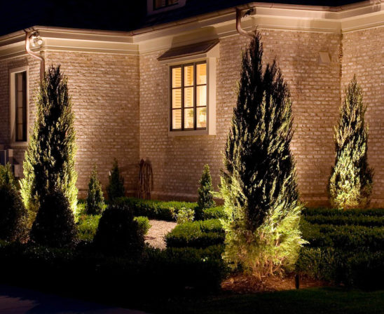 cast lighting for illuminating your landscaping