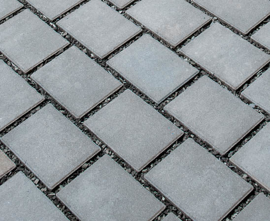 EP Henry's eco paver in pewter finish