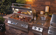 fire magic grills aurora a660 with side burner