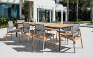 gloster sway outdoor dining furniture