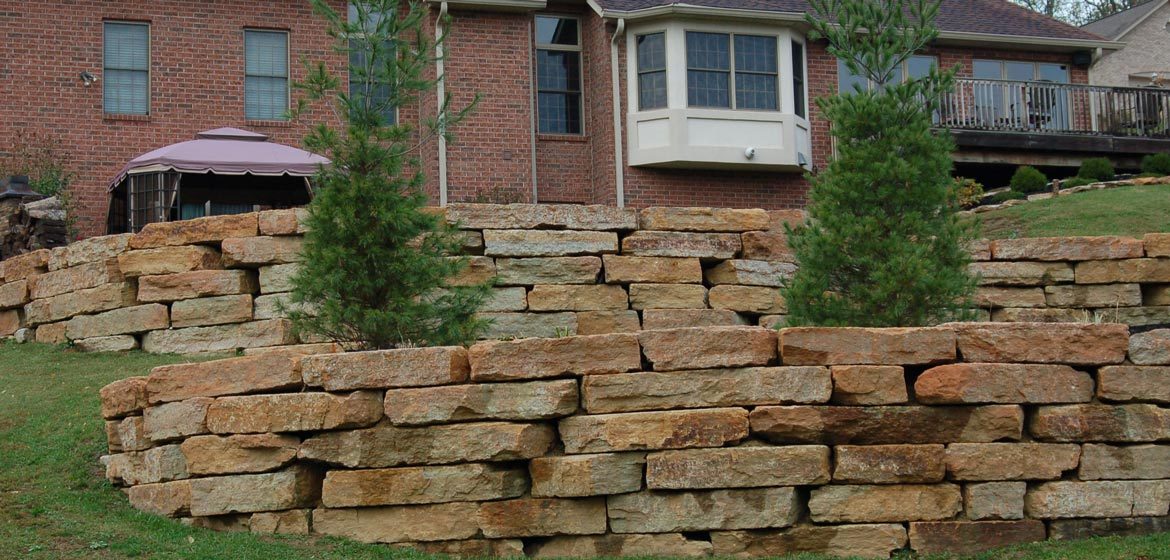 ohio stone rustic buff outcropping boulders