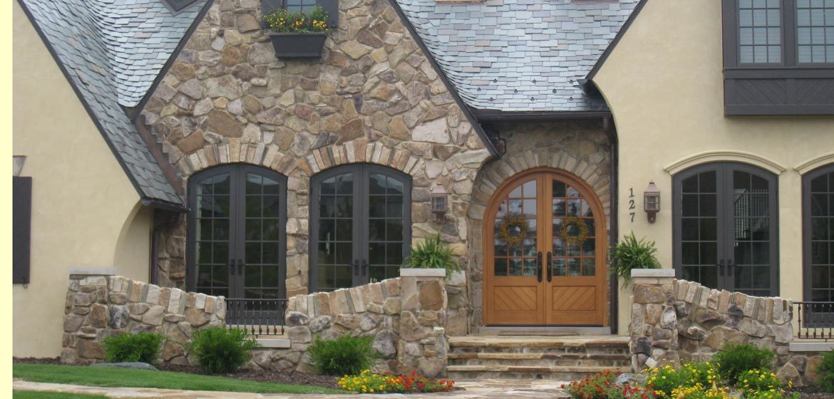 rolling rock building stone huntington gray natural thin stone veneer