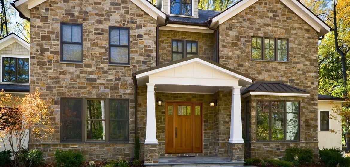 rolling rock building stone russet brown wissahickon schist natural thin stone veneer