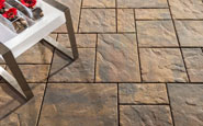 unilock beacon hill flagstone coffee creek concrete patio paver