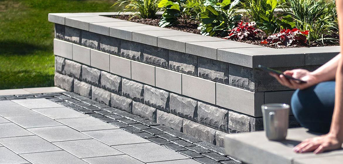 unilock u-cara retaining wall