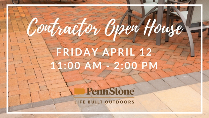 penn stone will host a contractor open house on friday april 12