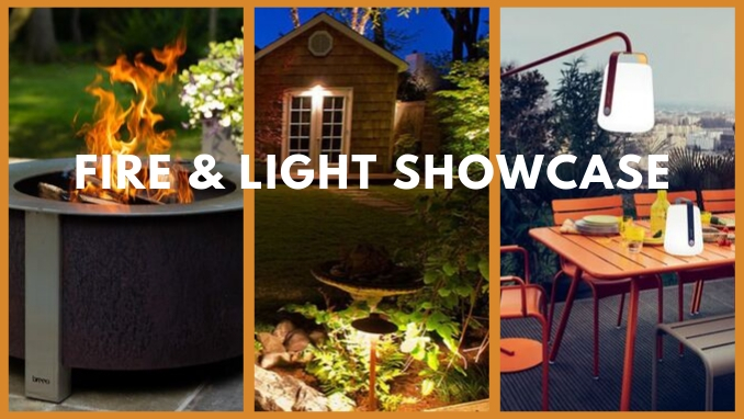 penn stone hosts a fire and light showcase on october 11 featuring fire pits, outdoor fireplaces, landscape lighting and outdoor lanterns