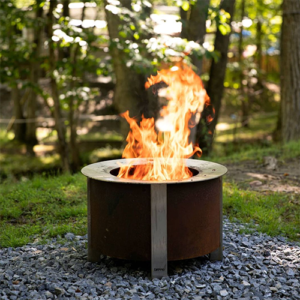 Brio outdoor fire feature. 