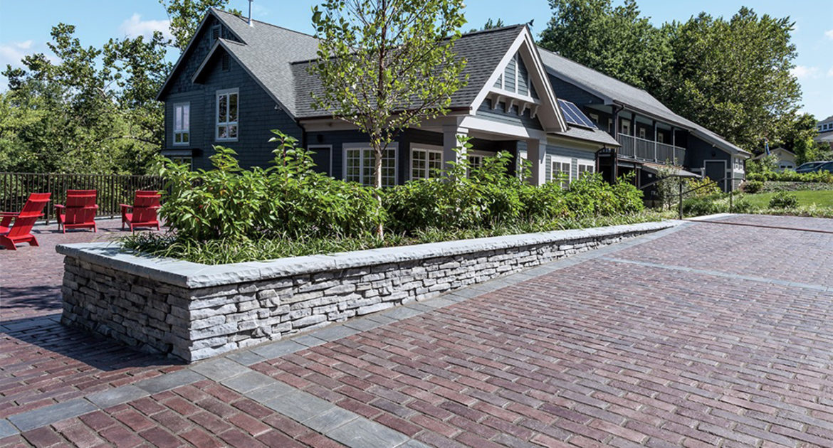 Unilock pavers.