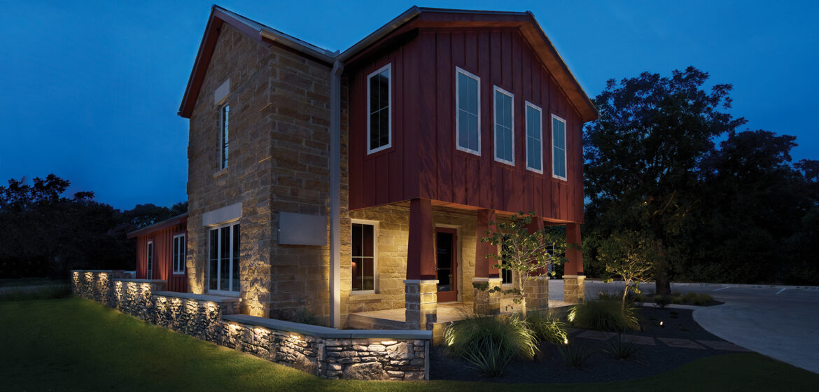 Exterior illumination.