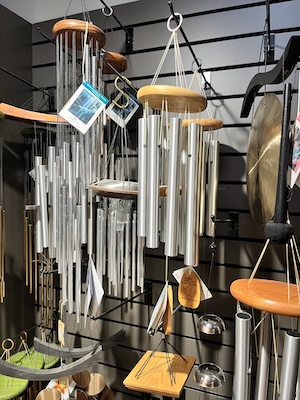 wind chimes, penn stone gift guide
